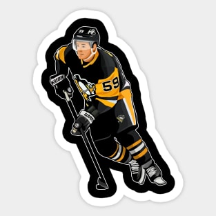 Jake Guentzel #59 Move The Puck Sticker